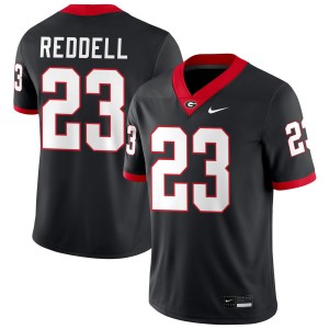 Men #23 Go Dawgs Jaden Reddell College Football Jerseys - Black
