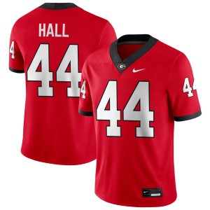 Mens #44 UGA Jordan Hall College Football Jersey - Red