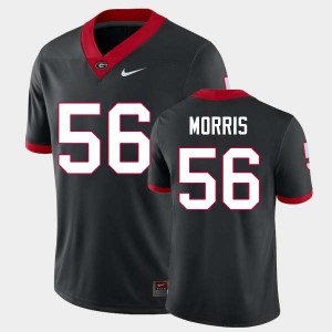 Men #56 Go Dawgs Micah Morris College Football Jerseys - Black