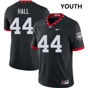 Youth(Kids) #44 Go Dawgs Jordan Hall College Football Jersey - 100th Anniversary Black
