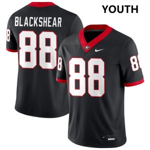 Youth(Kids) #88 Go Dawgs Thomas Blackshear College Football Jerseys - Black