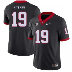 Men's #19 UGA Brock Bowers College Football Jersey - Black